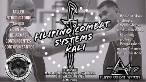 taller eskrima Bogotá