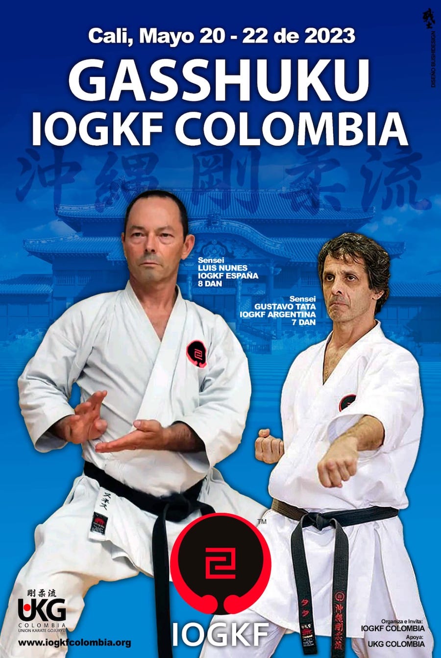 Gasshuku Nacional en la ciudad de Cali Mayo20-22